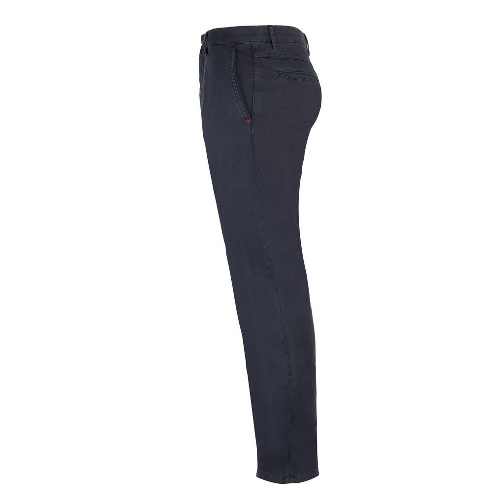 FRADI Cannette Cotton Stretch Chino BLUE/NAVY REG - Henry Bucks