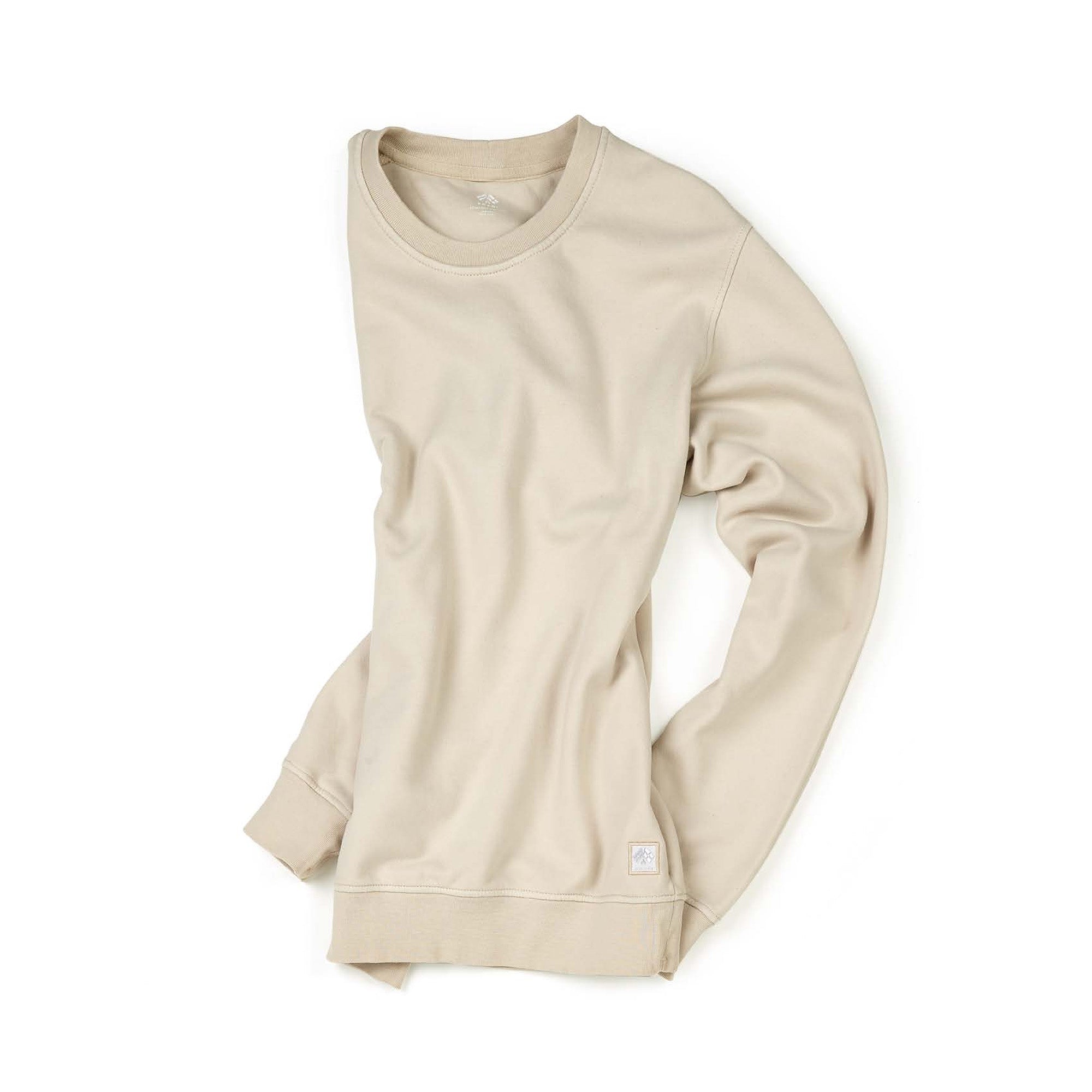 FRADI Cotton Fleece Crewneck Sweatshirt BEIGE - Henry BucksSweatshirt38SS220059 - BEIG - M