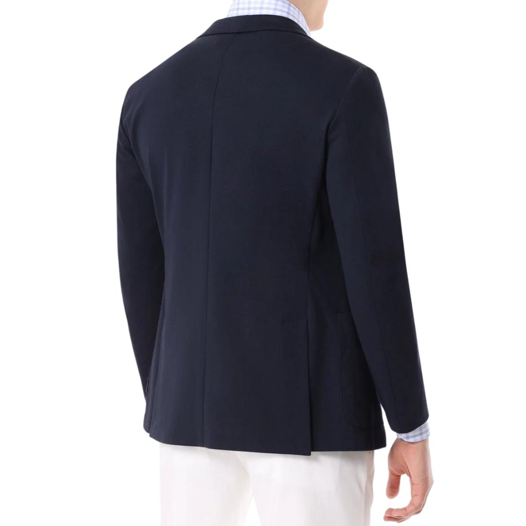 FRADI Cotton Jersey Jacket BLUE/NAVY REG - Henry Bucks