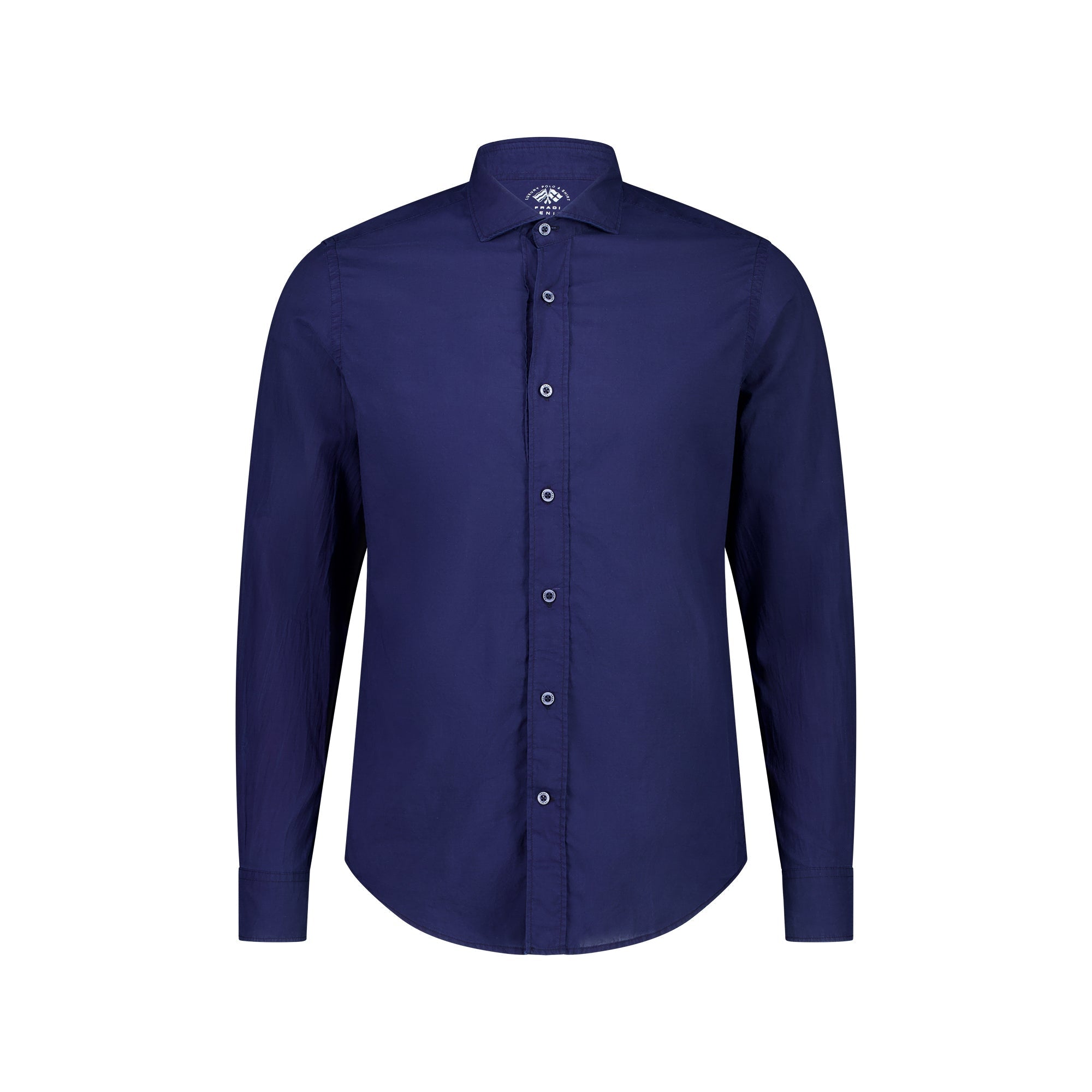 FRADI Cotton Shirt NAVY - Henry BucksShirts38SS230003 - NAVY - 39