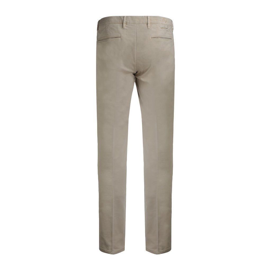 FRADI Fleece Cotton Stretch Chinos BEIGE REG - Henry Bucks