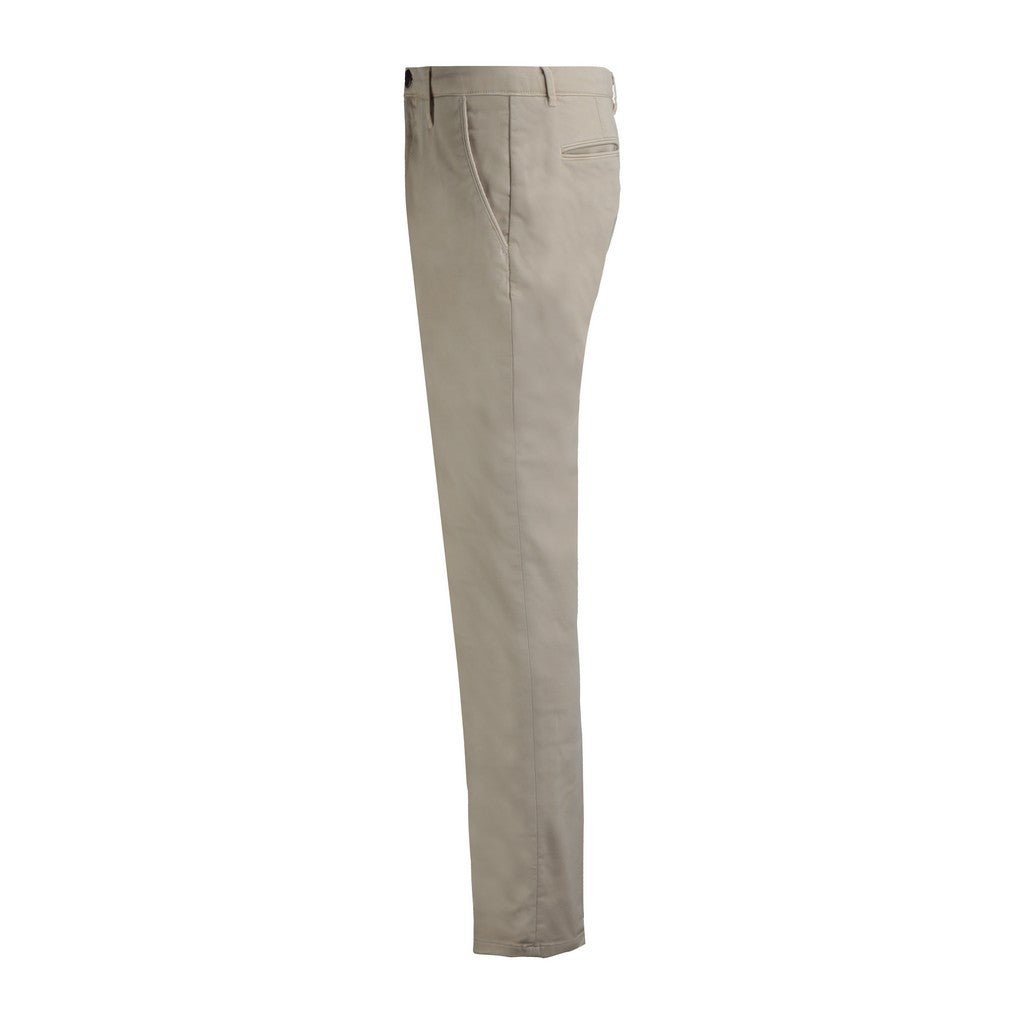 FRADI Fleece Cotton Stretch Chinos BEIGE REG - Henry Bucks