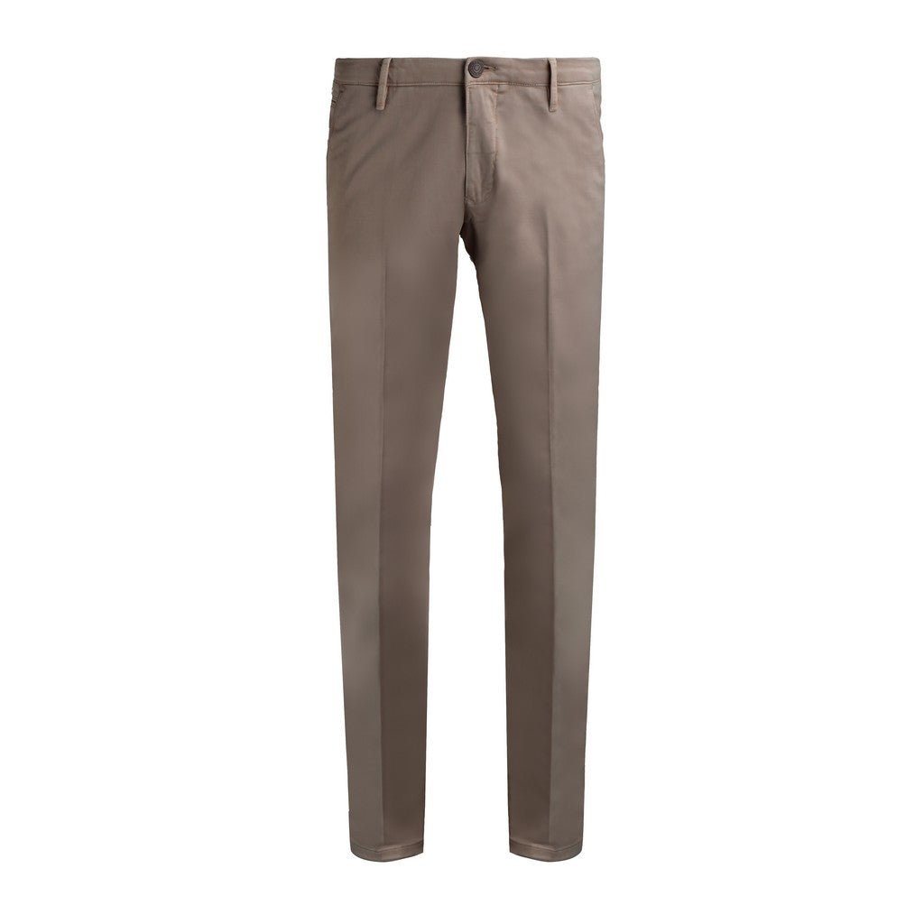 FRADI Fleece Cotton Stretch Chinos YUTA REG - Henry Bucks