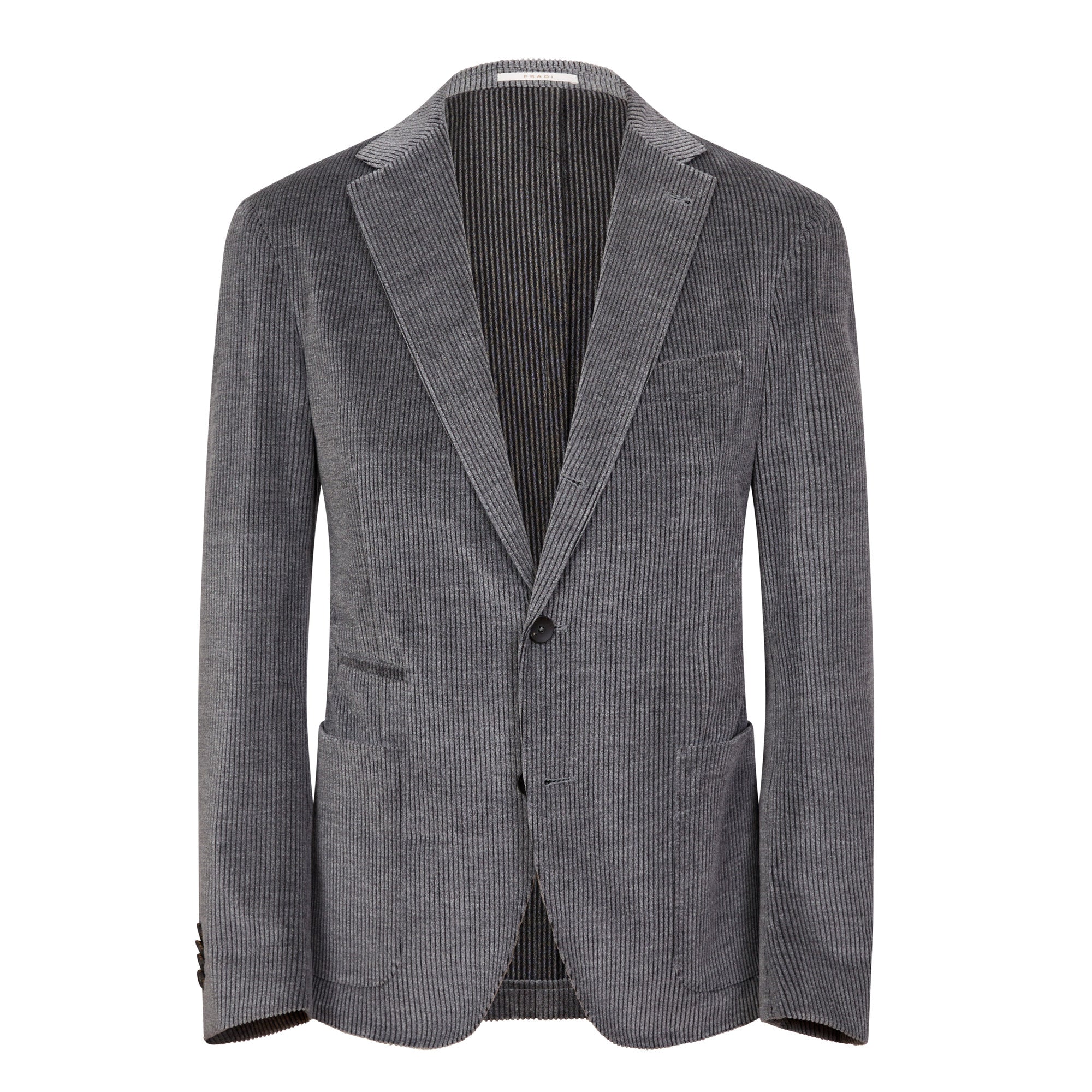 FRADI Melange Corduroy Blazer Jacket GREY - Henry BucksBlazers38SS220054 - GREY - 48