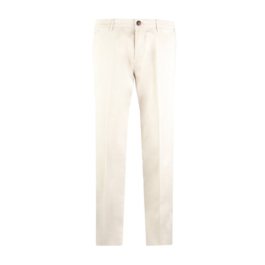 FRADI Satin Cotton Stretch Chino ICE - Henry Bucks