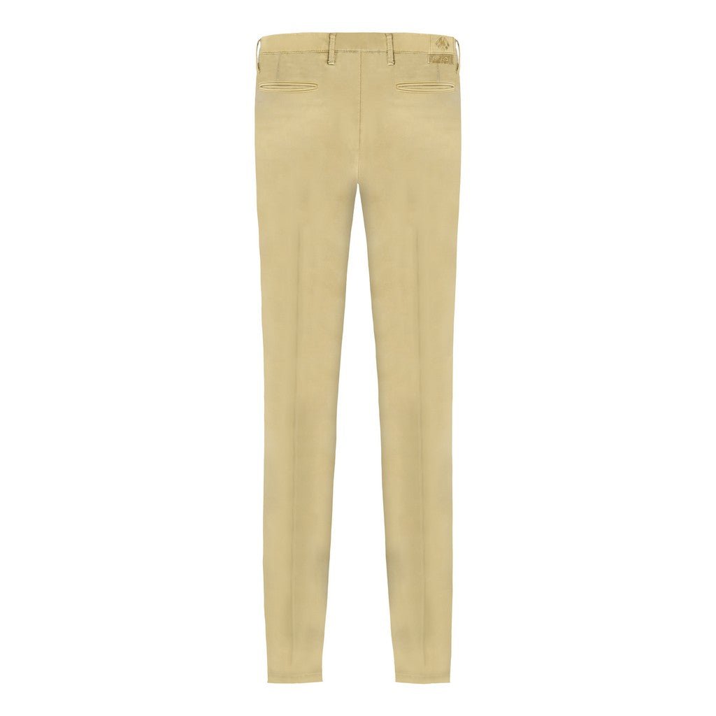 FRADI Satin Cotton Stretch Chino MILITARY GREEN REG - Henry Bucks