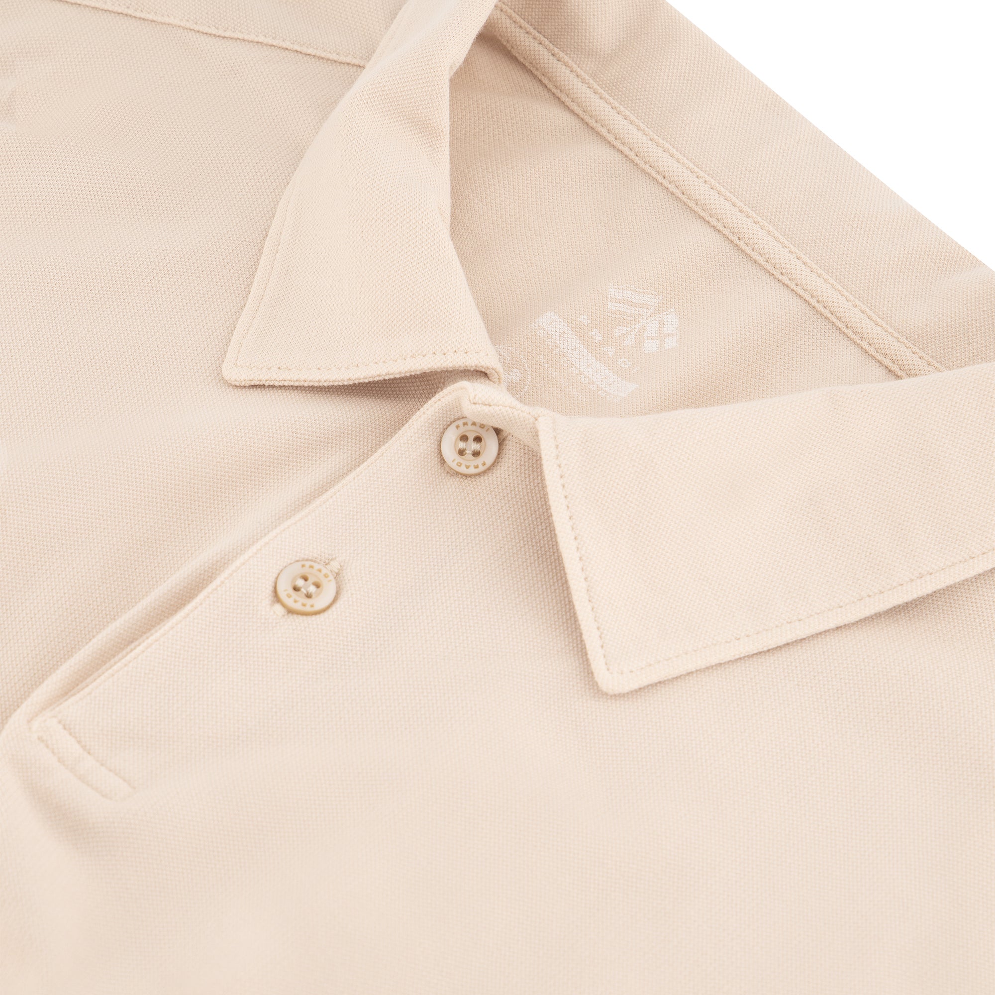 FRADI Short Sleeve Polo BEIGE - Henry BucksPolo38SS230013 - BEIGE - M