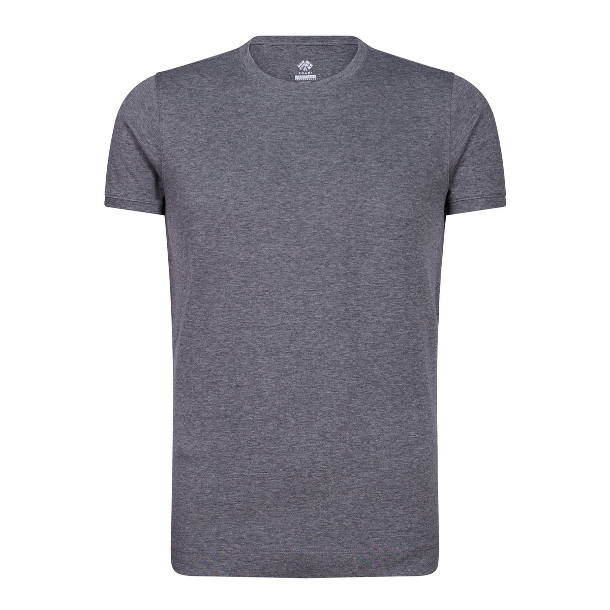 FRADI Short Sleeve T - Shirt GREY MELANGE - Henry BucksT - Shirts38AW240025 - GRMEL - M