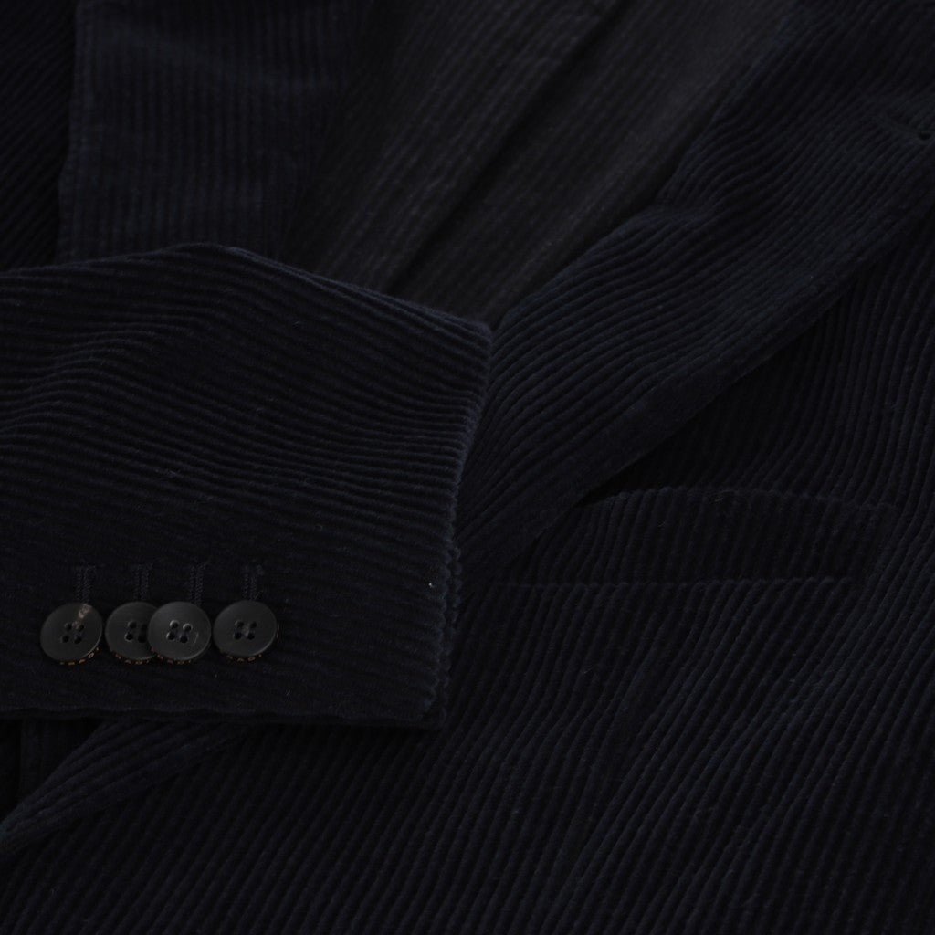 FRADI Soft Corduroy Stretch Blazer NAVY REG - Henry Bucks