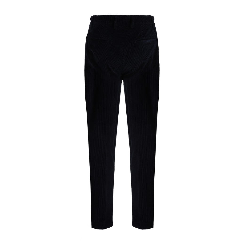 FRADI Soft Corduroy Stretch Trousers NAVY REG - Henry Bucks