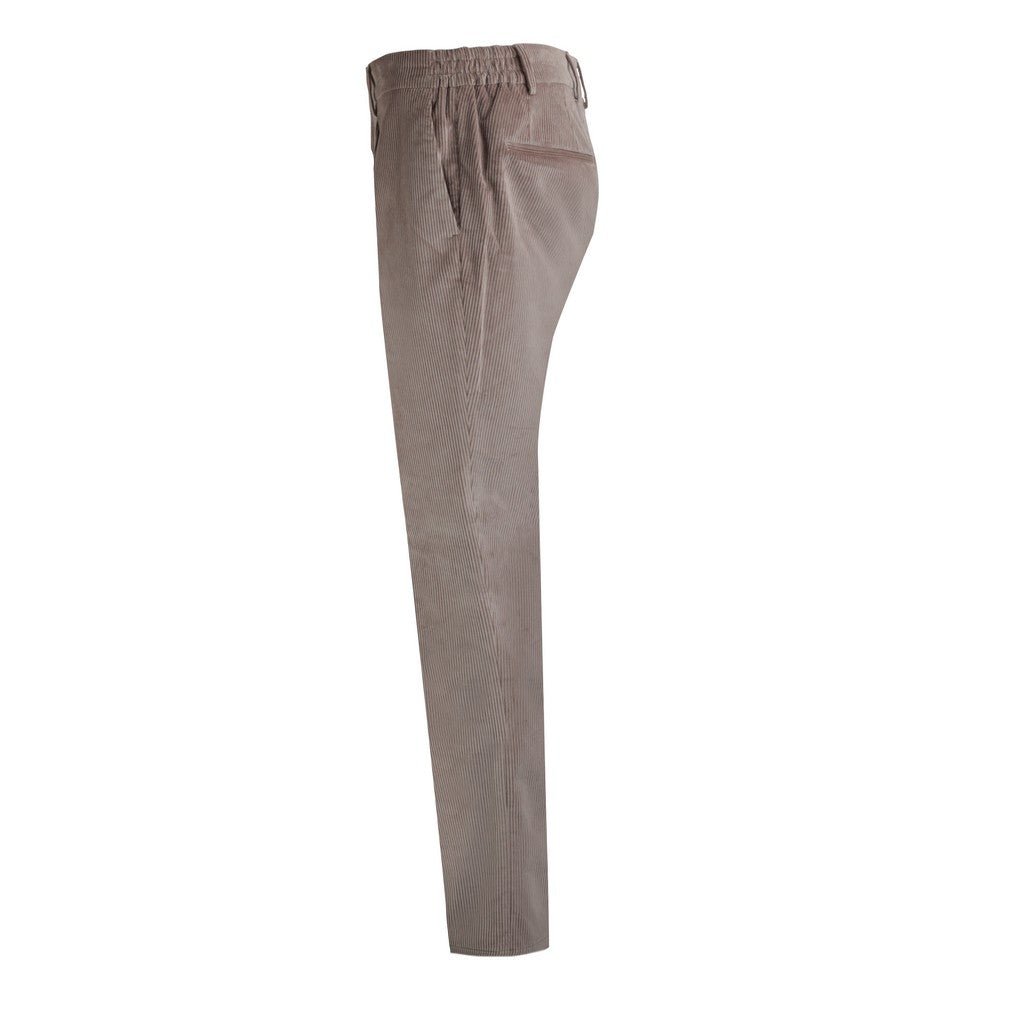 FRADI Soft Corduroy Stretch Trousers YUTA REG - Henry Bucks