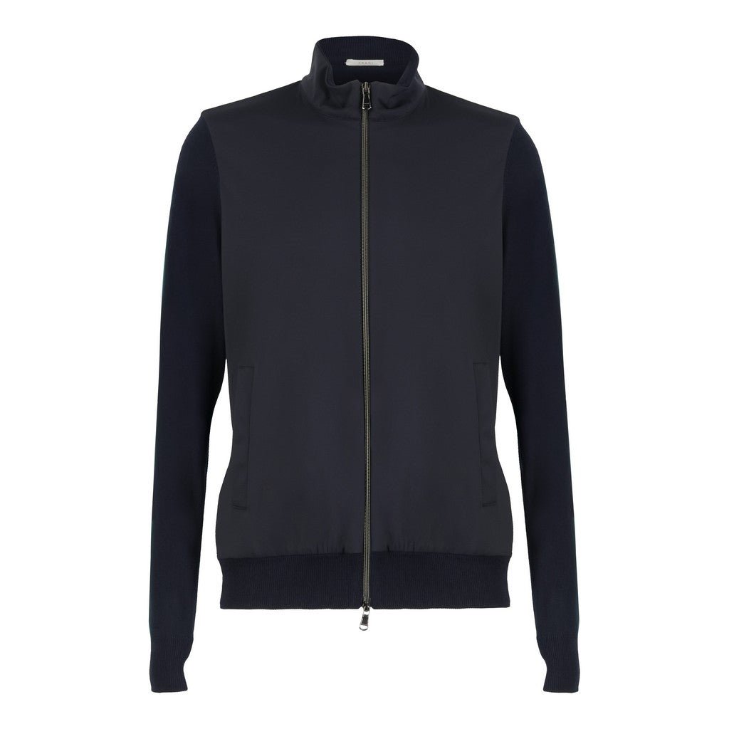 FRADI Stretch Techno Performance Sweater NAVY - Henry Bucks