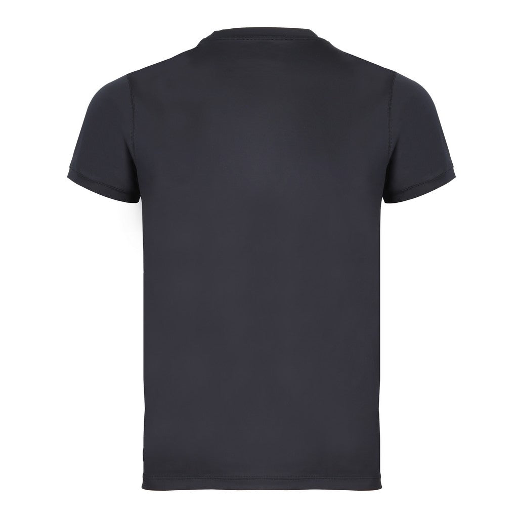 FRADI Techno Jersey Shirt Crew Neck BLACK - Henry Bucks