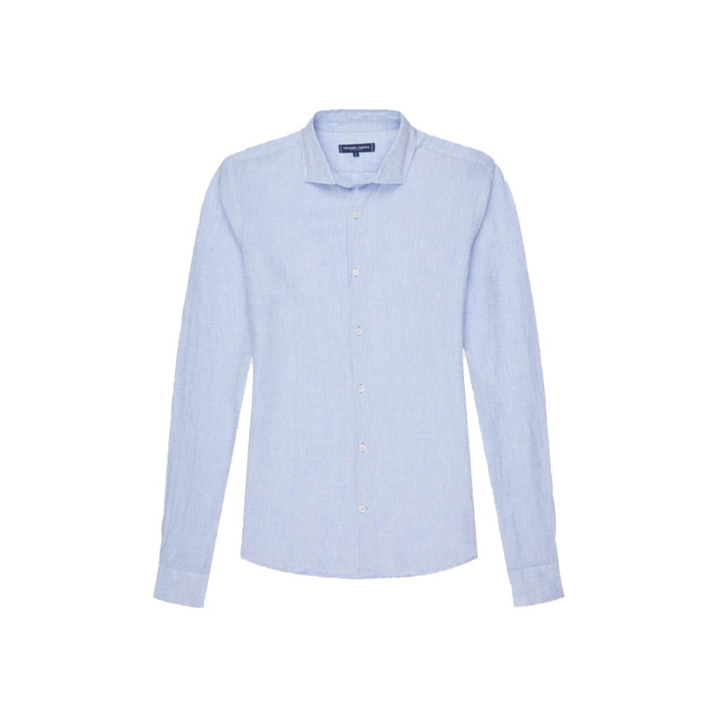 FRESCOBAL CARIOCA Antonio Long Sleeve Shirt BABY BLUE - Henry Bucks