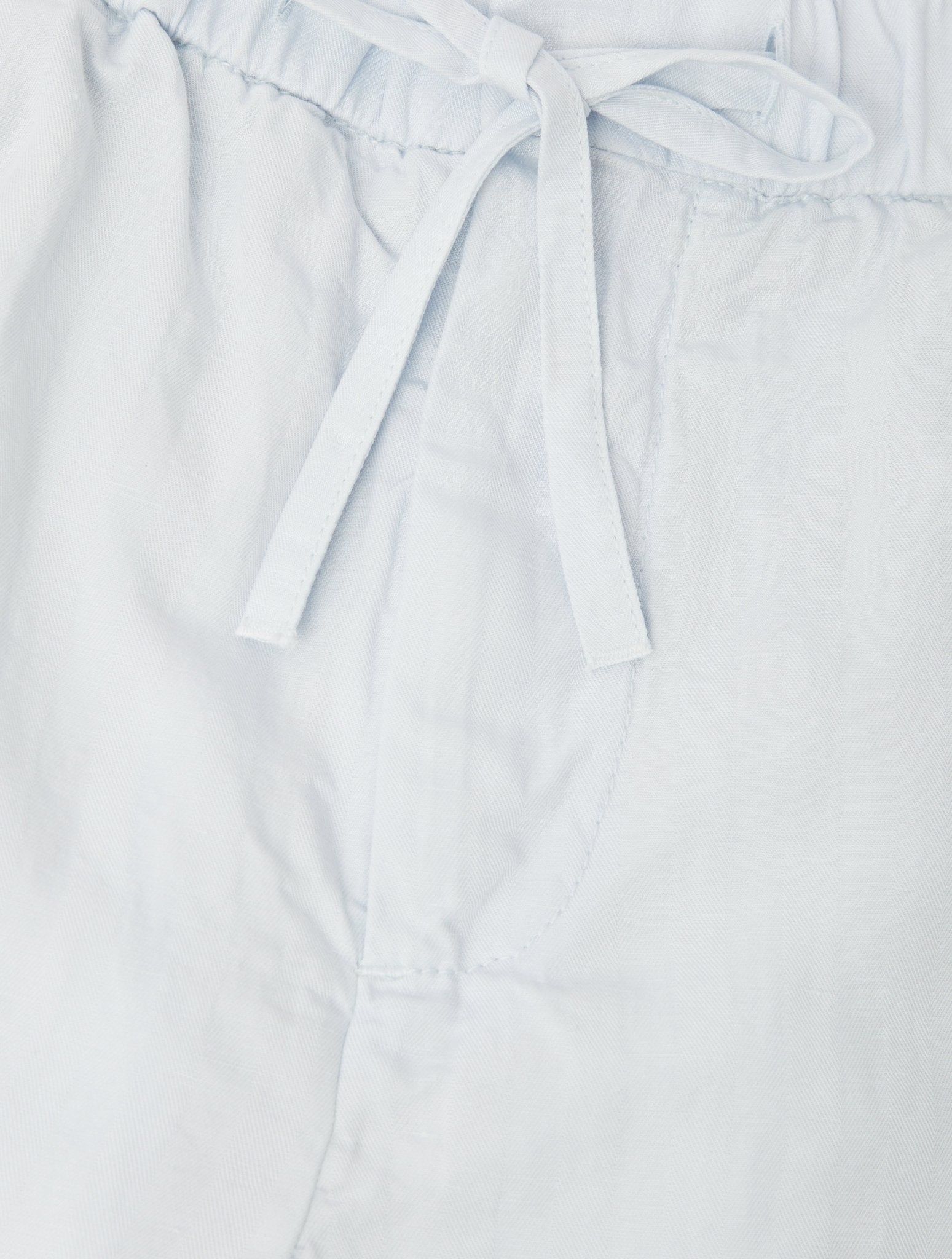 FRESCOBAL CARIOCA Oscar Herringbone Slim Trousers POWDER BLUE - Henry Bucks