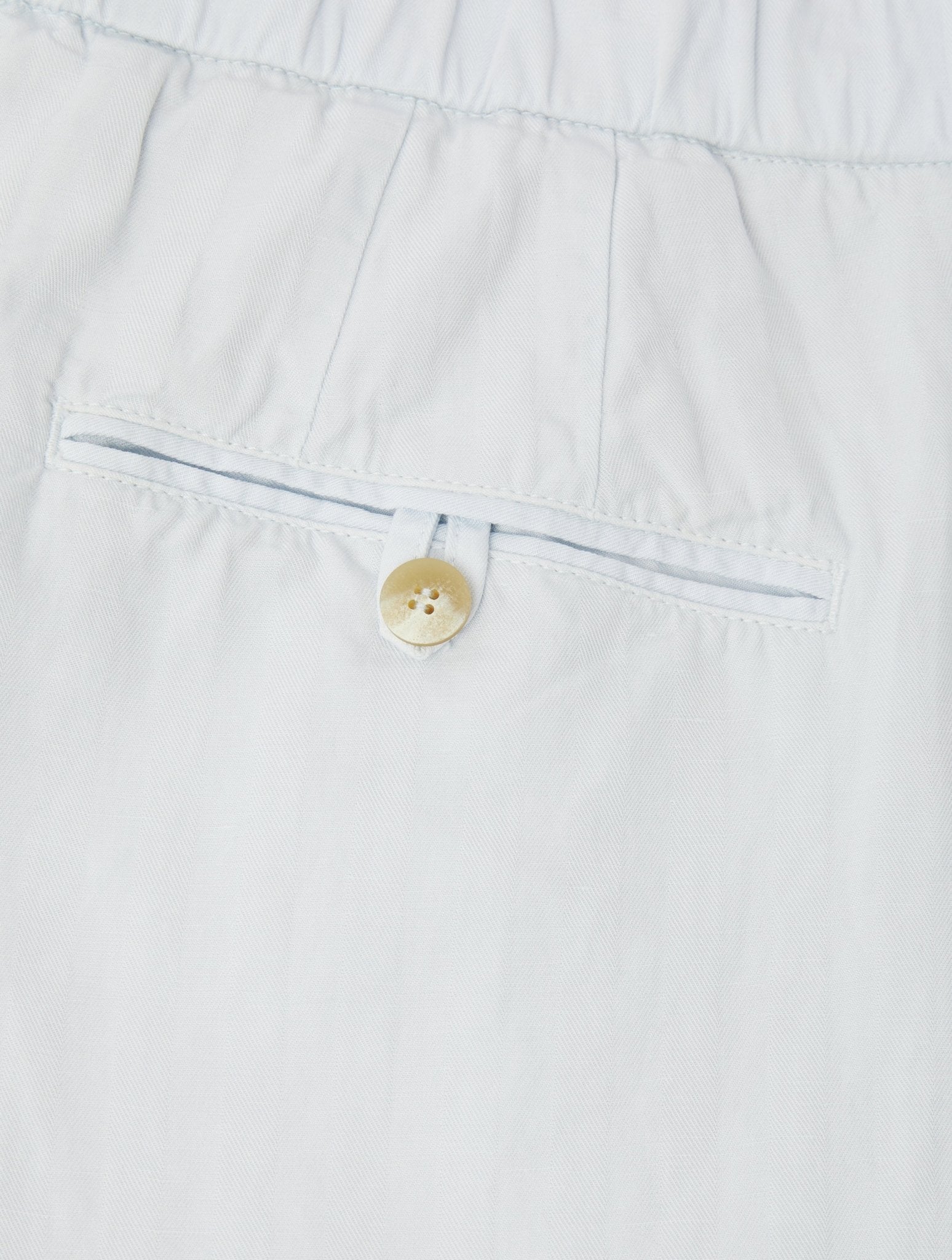 FRESCOBAL CARIOCA Oscar Herringbone Slim Trousers POWDER BLUE - Henry Bucks