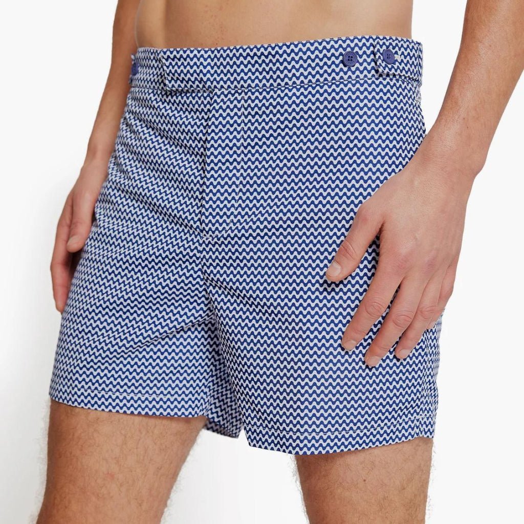 FRESCOBAL CARIOCA Trunks Tailored Short Copacabana NAVY REG - Henry Bucks