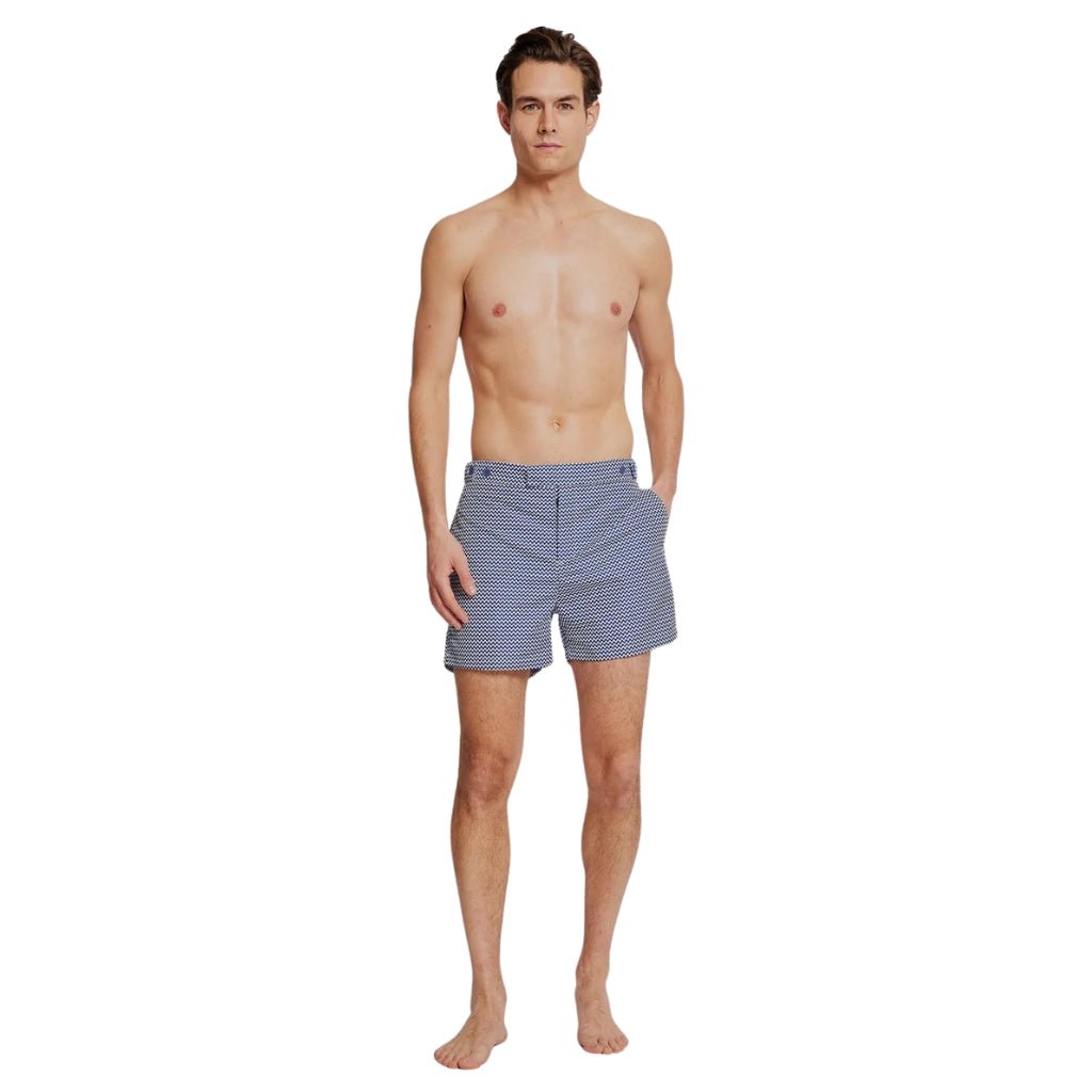 FRESCOBAL CARIOCA Trunks Tailored Short Copacabana NAVY REG - Henry Bucks