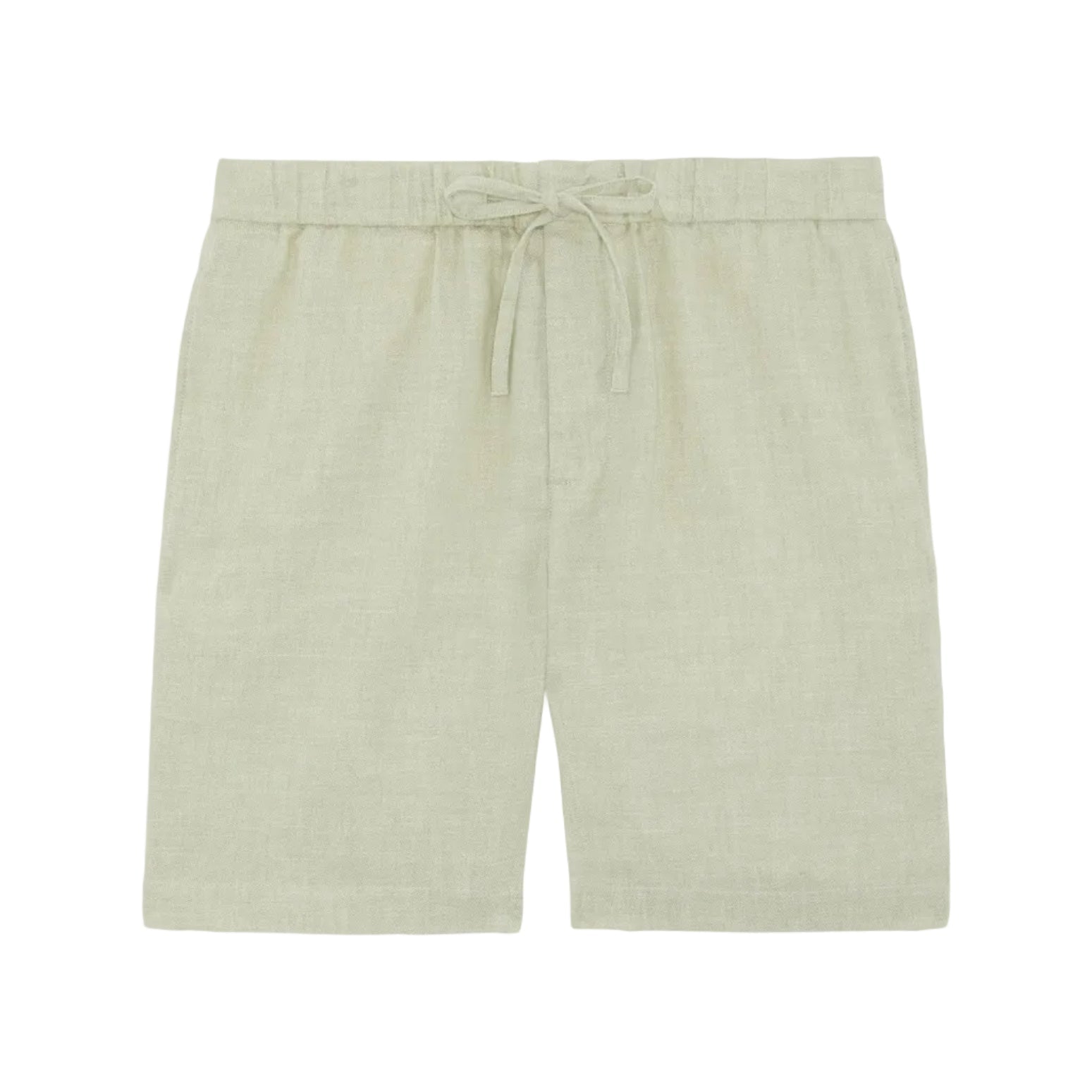 FRESCOBOL CARIOCA Felipe Linen Blend Shorts PALM GREEN - Henry Bucks