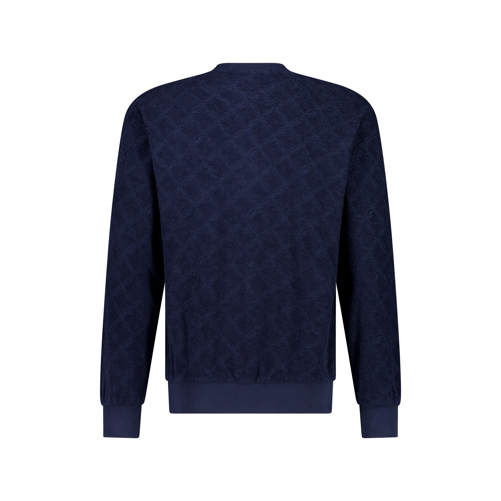 FRESCOBOL CARIOCA Motta Terry Sweat NAVY - Henry BucksKnitwear38SS230060 - NAVY - M