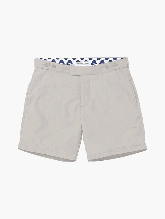 FRESCOBOL CARIOCA Tailored Swim Shorts GREY - Henry BucksShorts38SS230065 - GREY - M