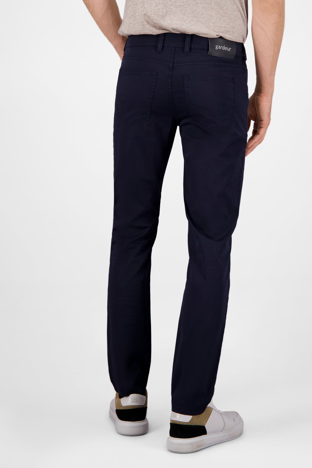 GARDEUR BILL - 3 Cotton Flex 5 Pocket Jean MARINE - Henry Bucks