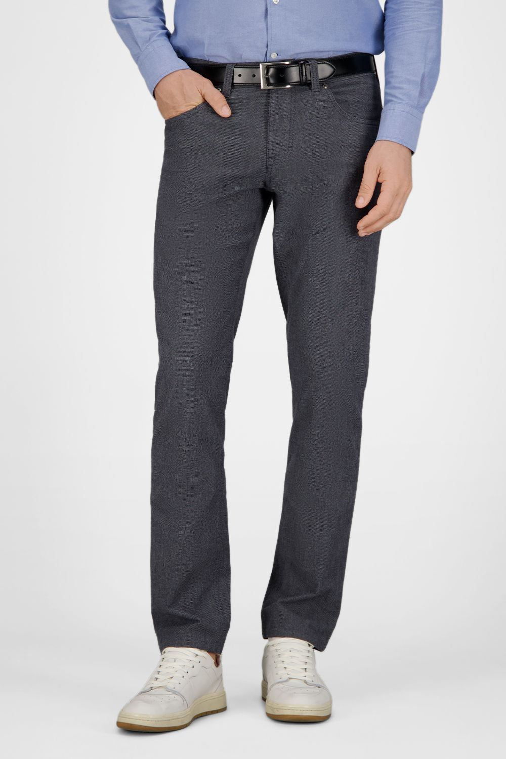 Gardeur BILL-3 Modern Fit Chino Charcoal - Henry Bucks