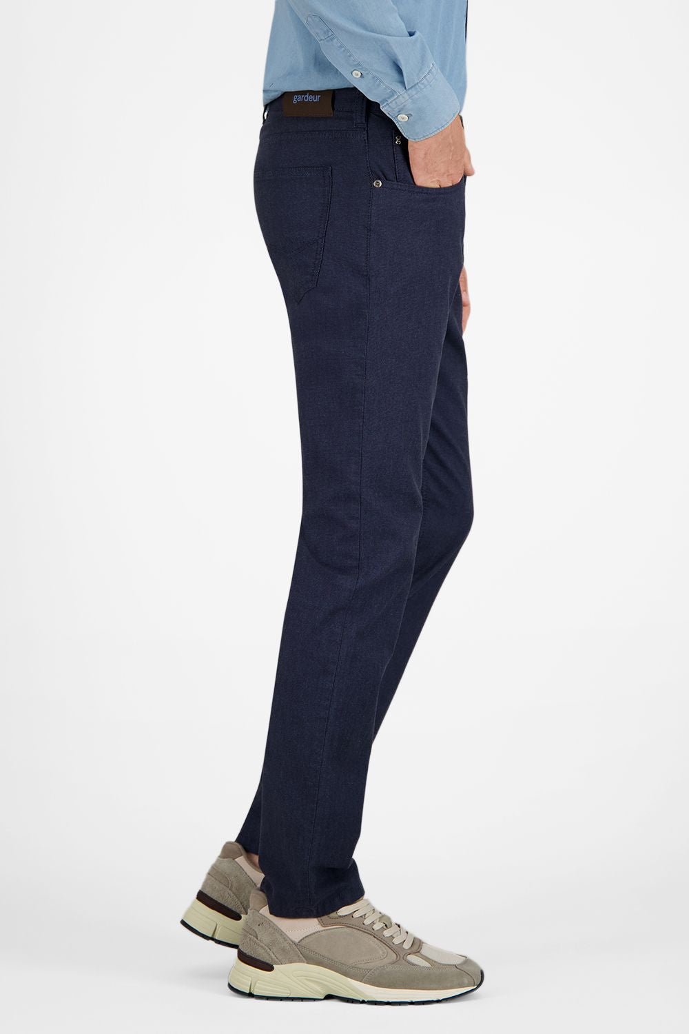 Gardeur BILL-3 Modern Fit Chino Navy - Henry Bucks