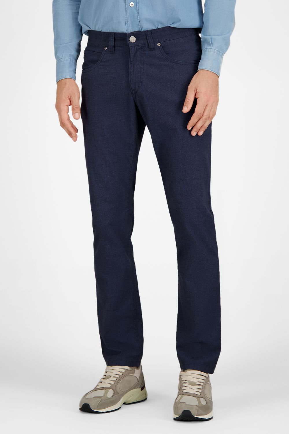 Gardeur BILL-3 Modern Fit Chino Navy - Henry Bucks