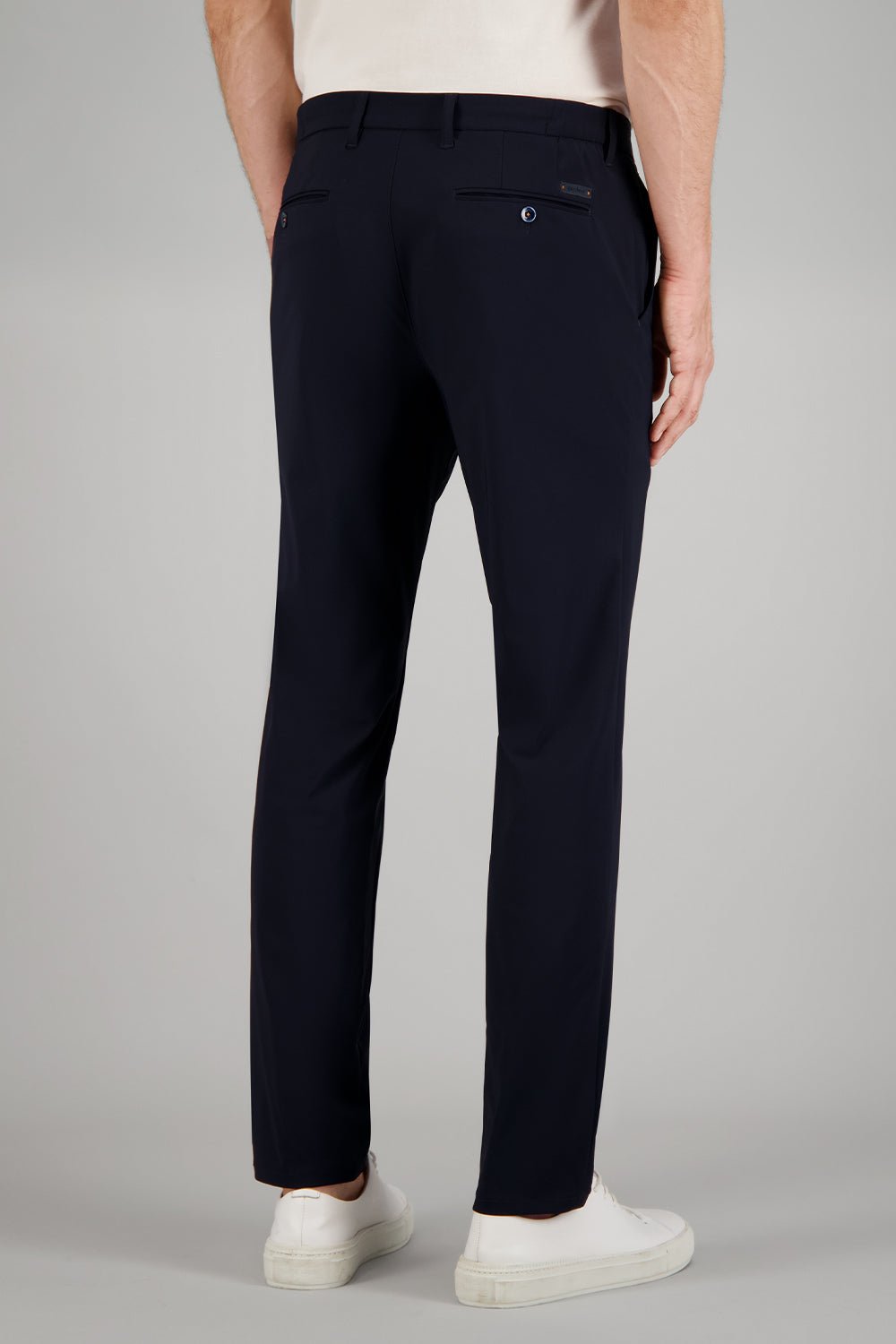 GARDEUR Bobby Stretch Active Chino NAVY - Henry Bucks