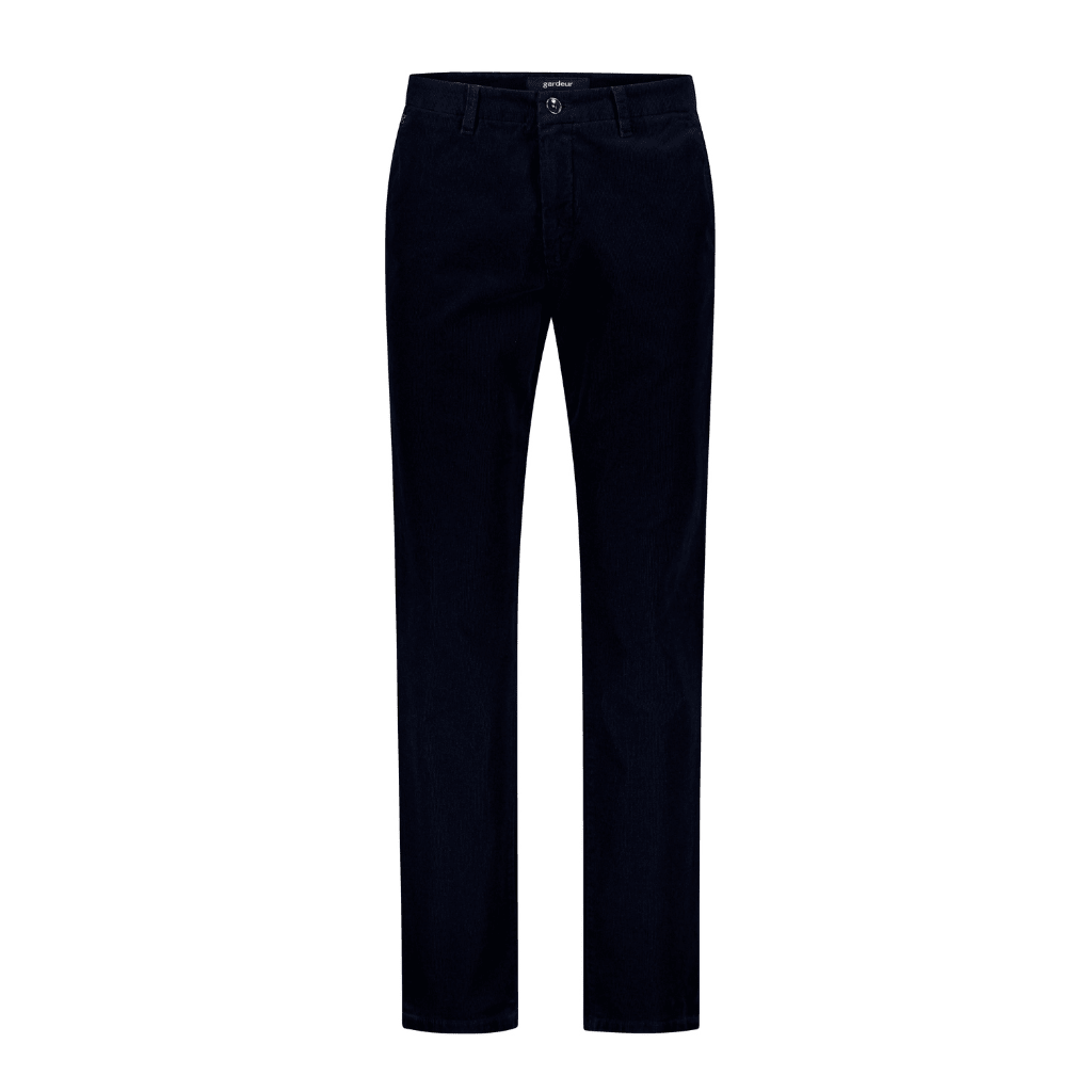 GARDEUR Bono Corduroy Stretch Chino NAVY - Henry Bucks