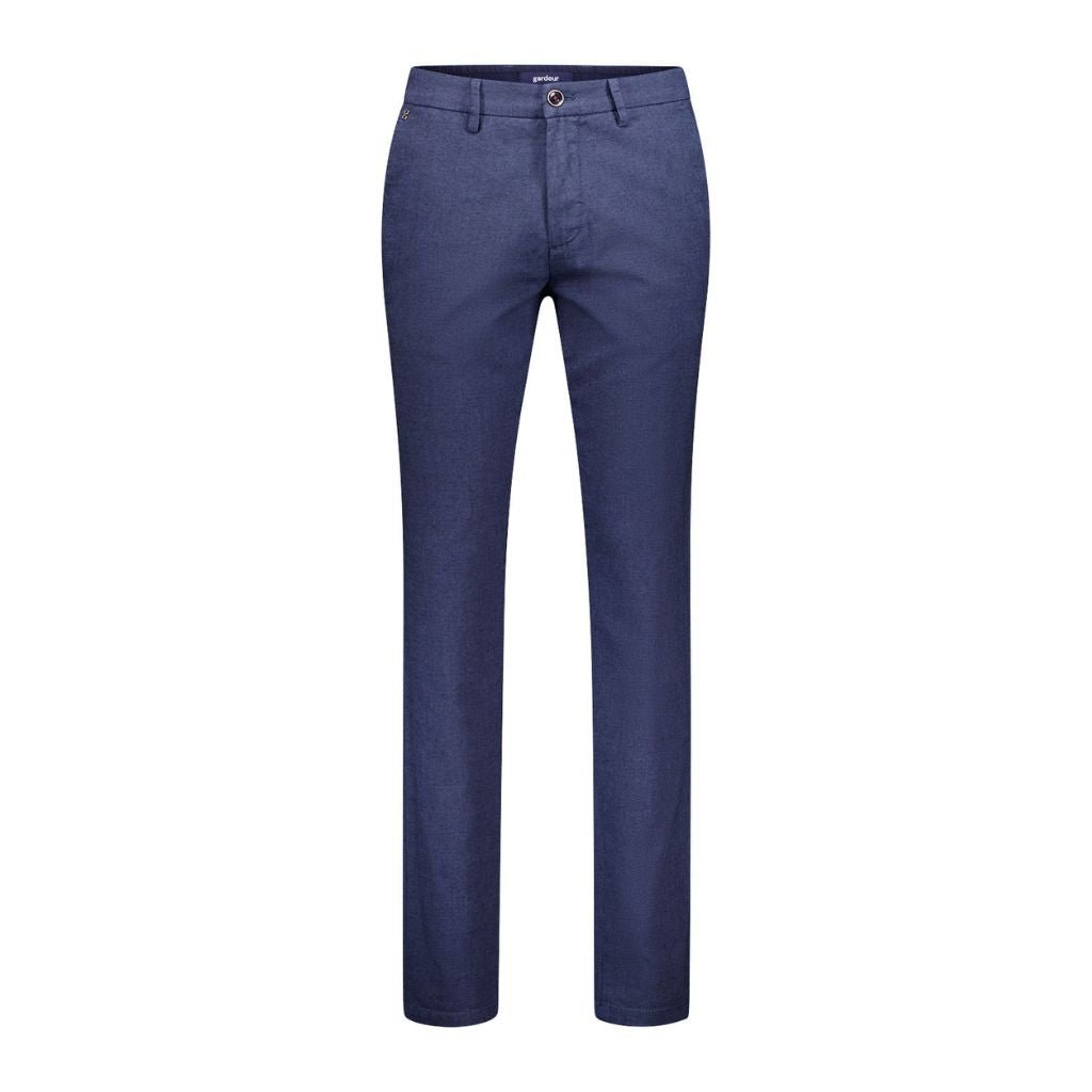 GARDEUR Tonic Flannel Chino NAVY - Henry Bucks