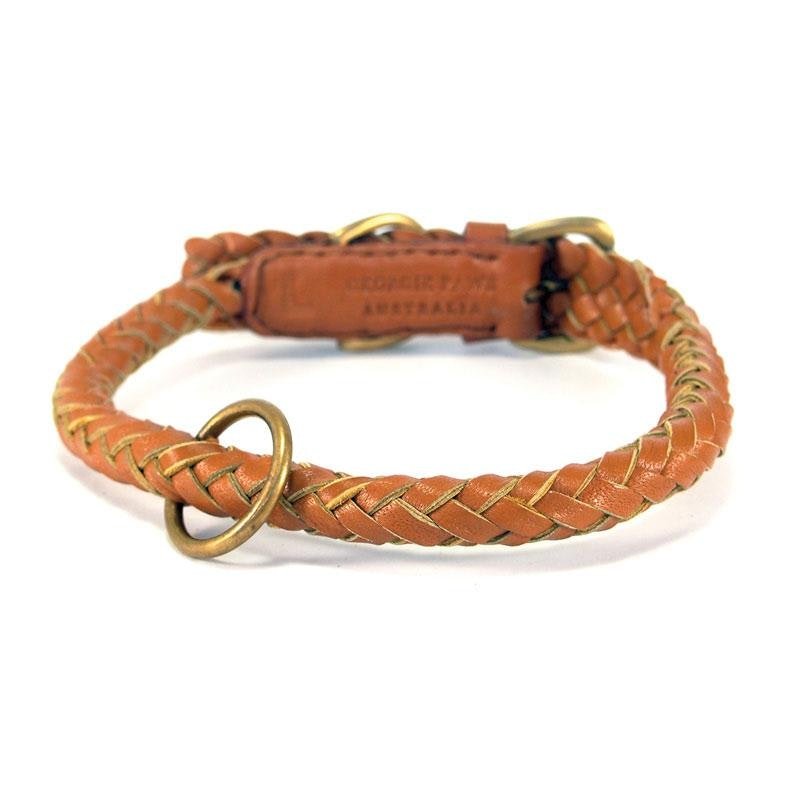 GEORGIE PAWS Tonto Collar TAN TAN - Henry Bucks