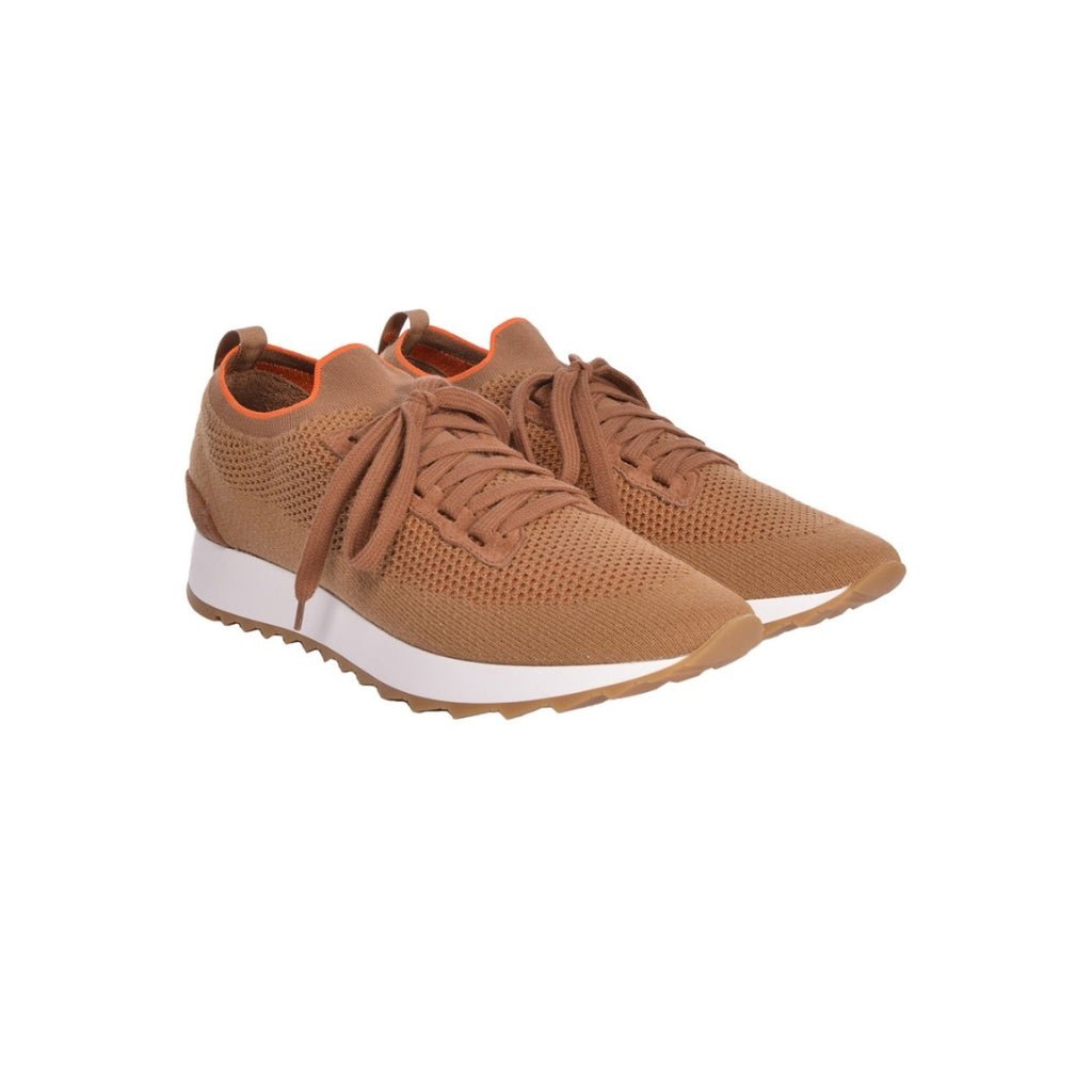 GRAN SASSO Knit Sneakers BROWN - Henry BucksFootwear67SS240001 - BRWN - 8