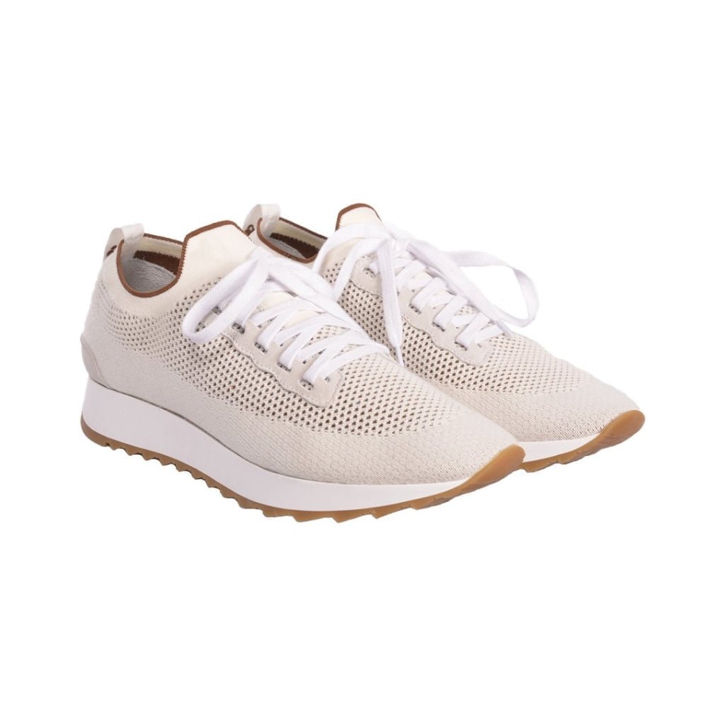 GRAN SASSO Knit Sneakers WHITE - Henry BucksFootwear67SS240001 - WHTE - 8