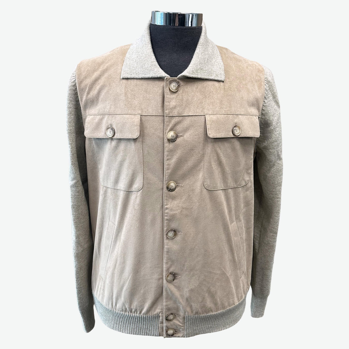 GRAN SASSO Sartorial Merino Jacket PEACH - Henry Bucks