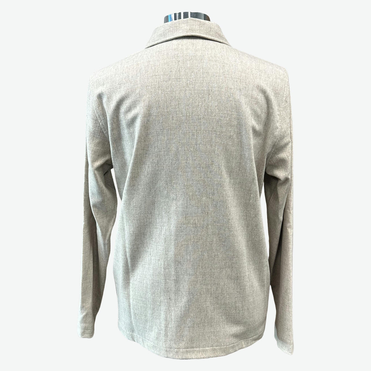GRAN SASSO Sartorial Merino Shirt Jacket BEIGE - Henry Bucks