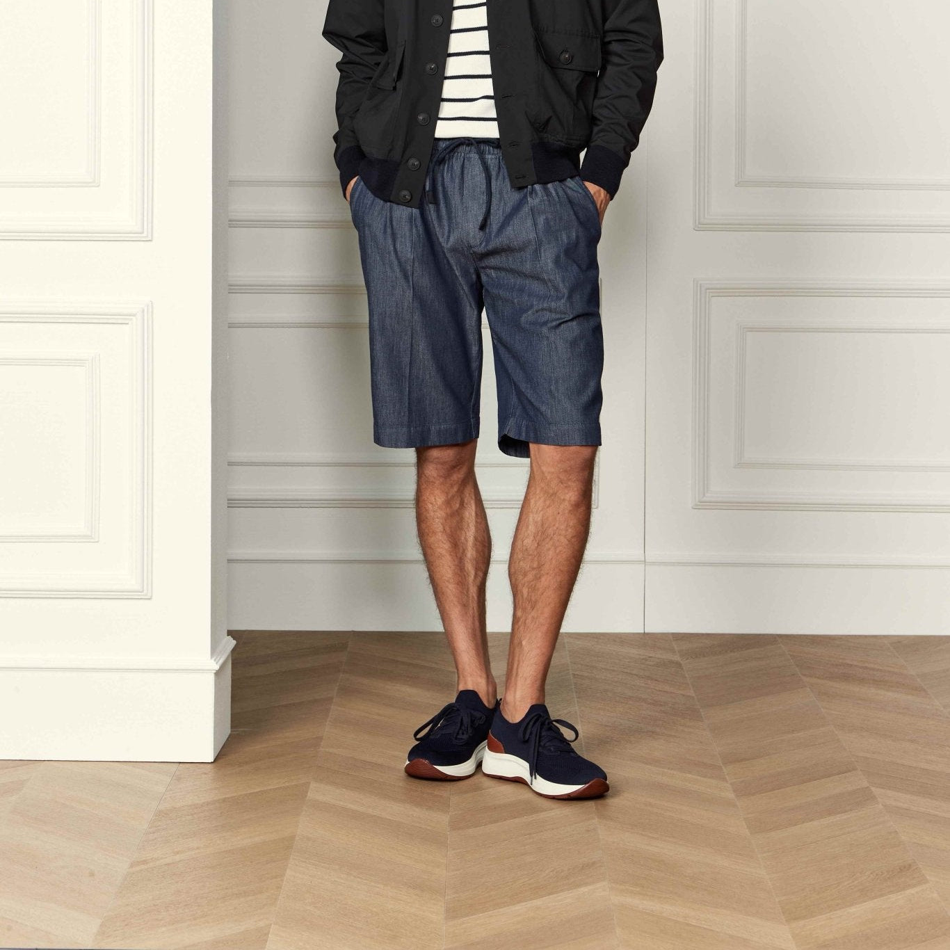 GRAN SASSO Sneaker NAVY - Henry Bucks