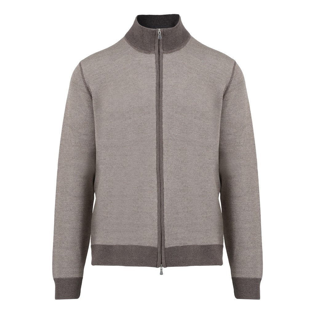 GRAN SASSO Wool Jacket GREY - Henry Bucks