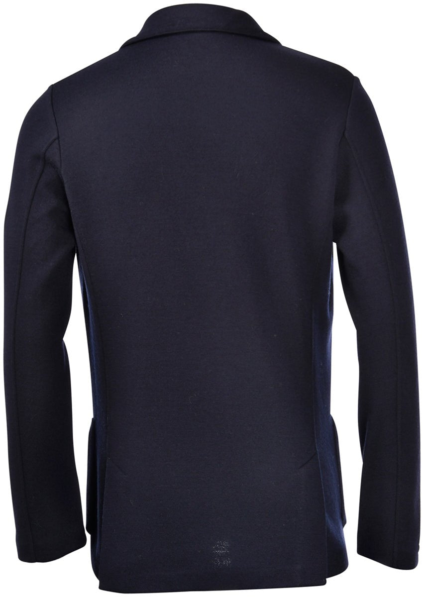 GRAN SASSO Wool Jacket NAVY - Henry Bucks