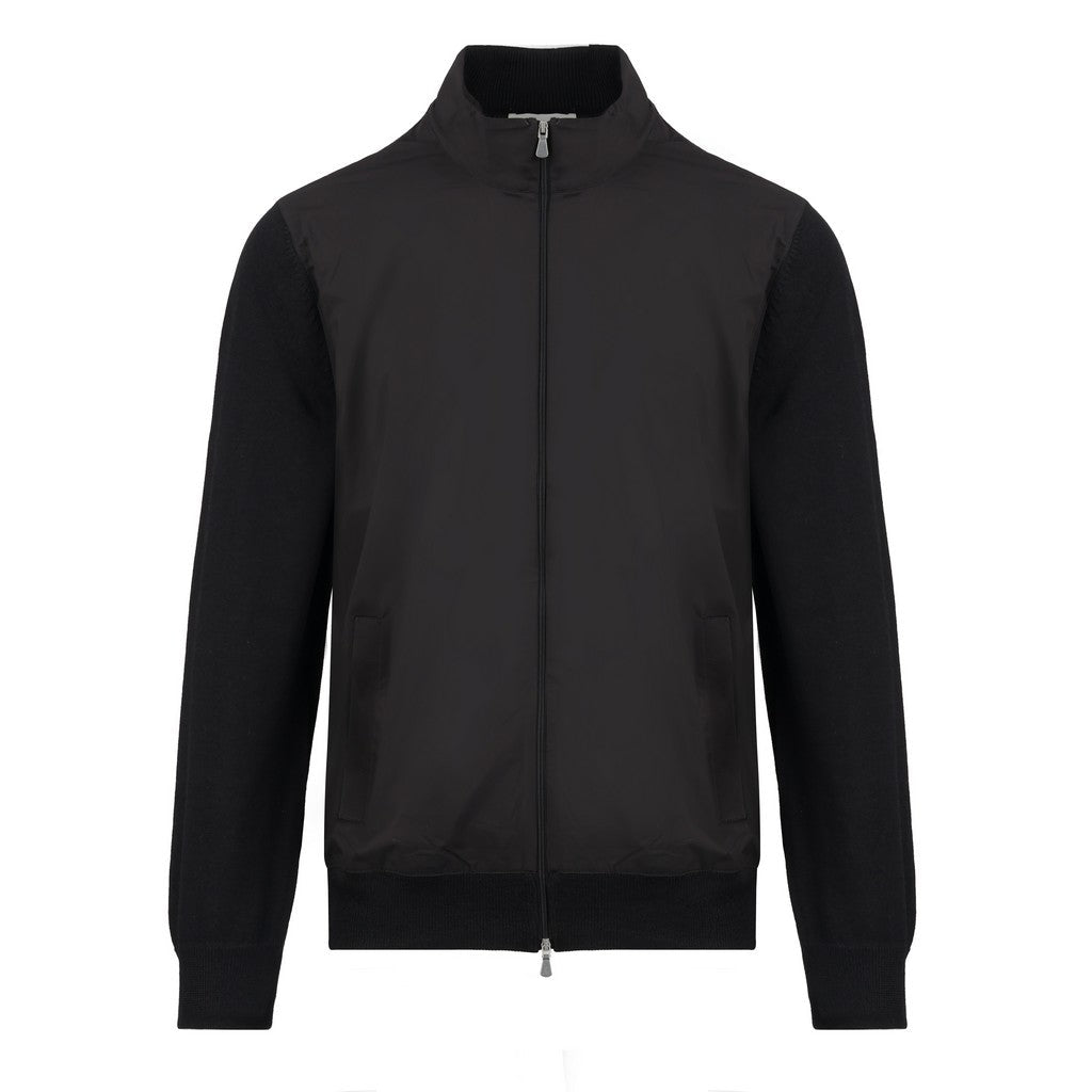 GRAN SASSO Wool Tessuto Jacket NAVY - Henry Bucks
