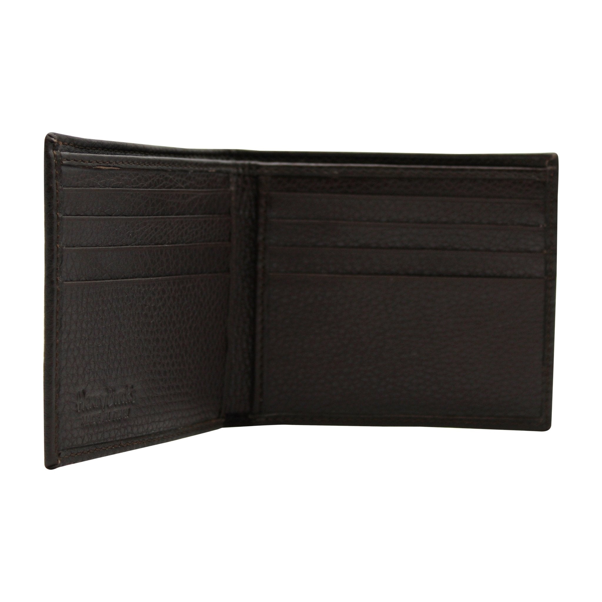 HB WALLET 8 C/C &NOTES ALCE DARK BROWN - Henry BucksWallets5202241 - DKBN