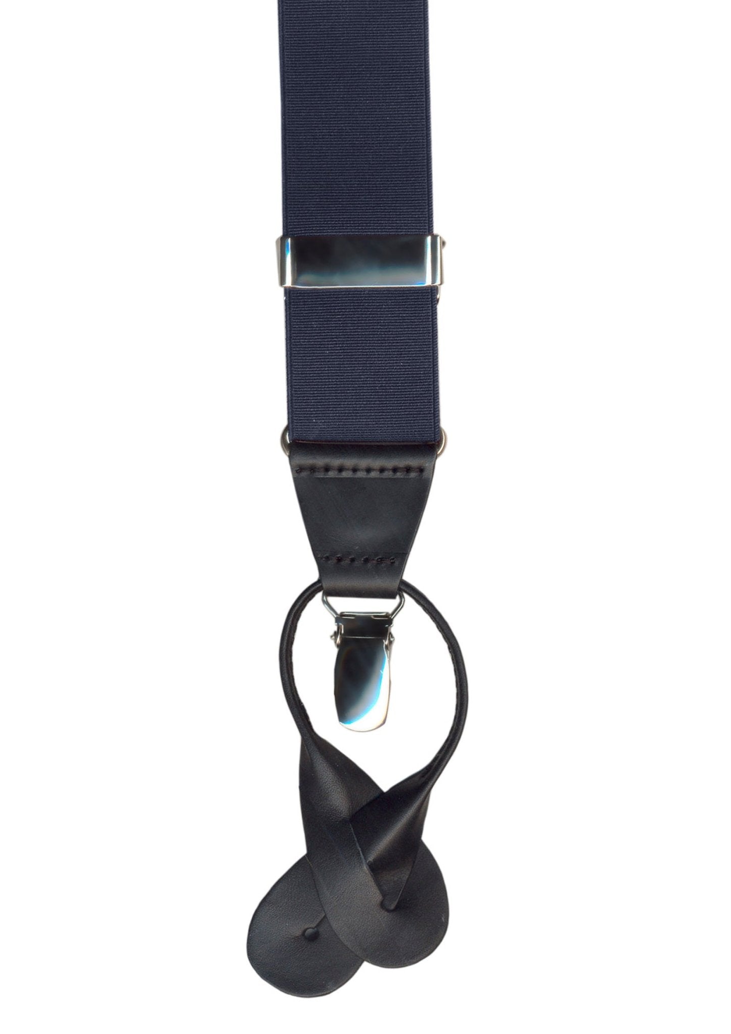 HENERY SARTORIAL x LEYVA Braces with Loops & Clips NAVY - Henry BucksBraces52BSR0008 - NAVY - OSFM