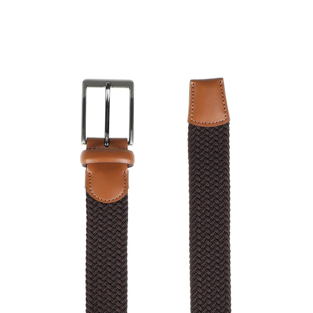 HENRY BUCKS Braided Belt BROWN - Henry Bucks