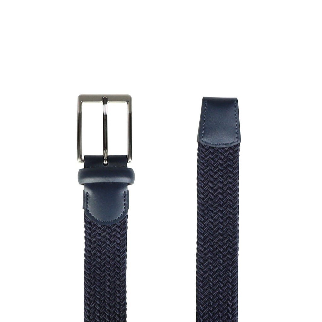 HENRY BUCKS Braided Belt DARK NAVY - Henry Bucks