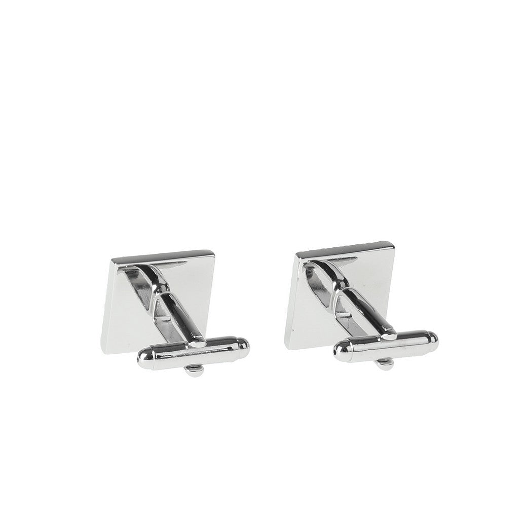 HENRY BUCKS Brass Cufflink SILVER - Henry Bucks