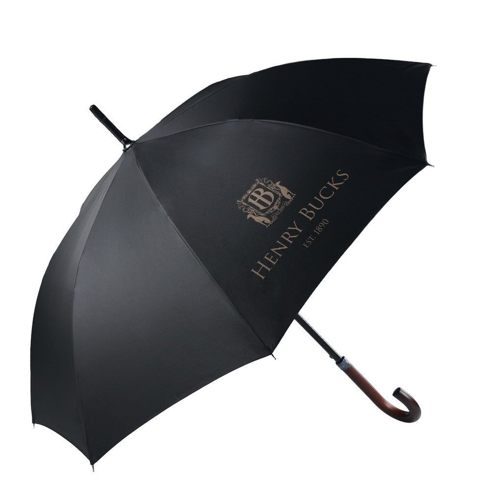 HENRY BUCKS Classic Umbrella BLACK - Henry Bucks