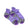 HENRY BUCKS Coolmax Run Socks PURPLE/GREY