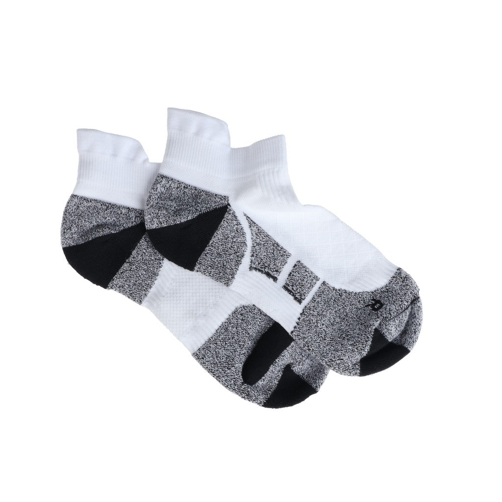 HENRY BUCKS Coolmax Run Socks WHITE/GREY - Henry Bucks