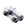HENRY BUCKS Coolmax Run Socks WHITE/GREY